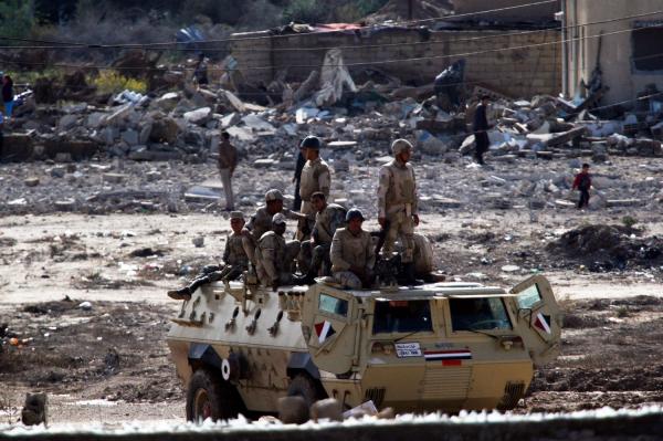 15 militants killed in N. Sinai air strike: source

